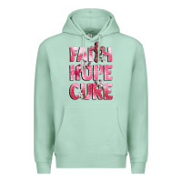 Seafoam faith hope cure breast cancer Premium Hoodie - CowGirlArtShop