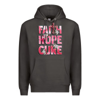 Smoke faith hope cure breast cancer Premium Hoodie - CowGirlArtShop
