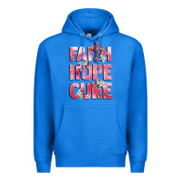 True Royal faith hope cure breast cancer Premium Hoodie - CowGirlArtShop