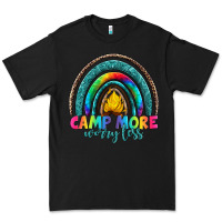 Black camp more worry less Premium Tee - Artiststas