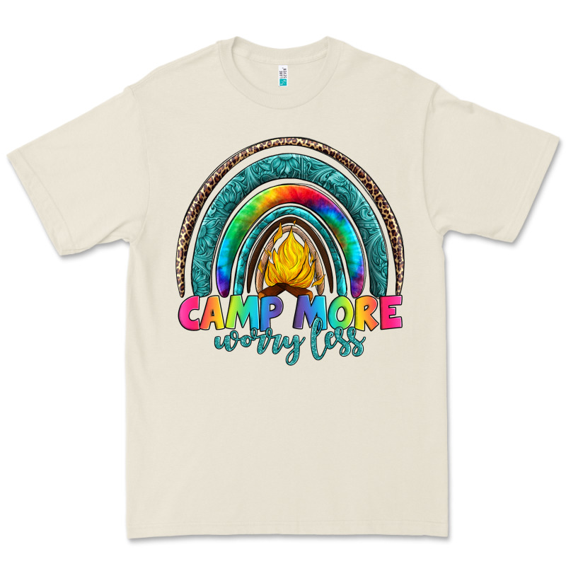 Camp More Worry Less Premium Tee by Artiststas | Teevron