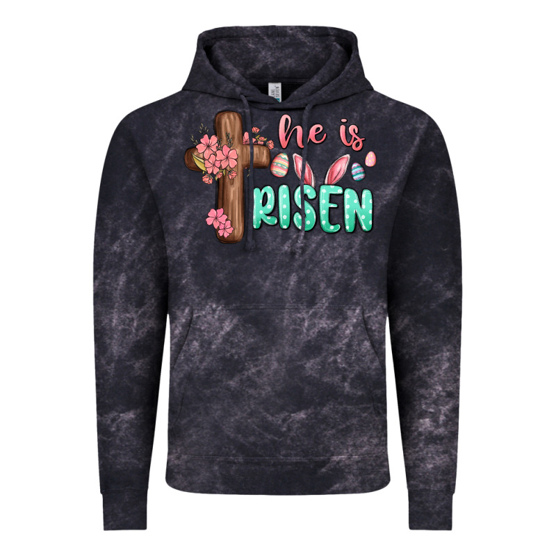 He Is Risen Vintage Hoodie by MaliasSmallBusiness | Teevron