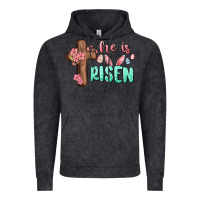 Vintage Black he is risen Vintage Hoodie - MaliasSmallBusiness