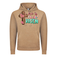 Vintage Coffee he is risen Vintage Hoodie - MaliasSmallBusiness