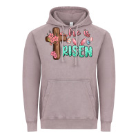 Vintage Zinc he is risen Vintage Hoodie - MaliasSmallBusiness