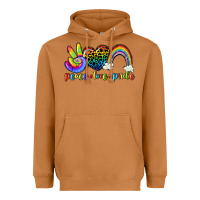 Meerkat Peace love pride Heavyweight Hoodie - CowGirlArtShop