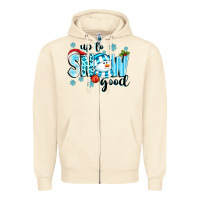 Sandshell up to snow good Zipper Hoodie - texasbilliewilder