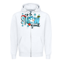 White up to snow good Zipper Hoodie - texasbilliewilder