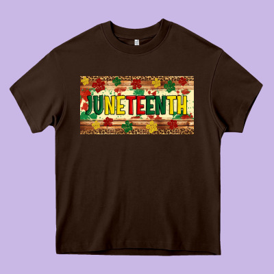 Juneteenth Licence Plate Template Heavy Core Tee Designed By Artiststas