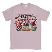 Lilac Merry Christmas Classic Tee - CowhideDigitalArt
