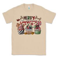 Mushroom Merry Christmas Classic Tee - CowhideDigitalArt