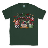 Sports Green Merry Christmas Classic Tee - CowhideDigitalArt
