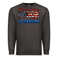 Smoke Memorial day honor and remember 4th of july Premium Sweatshirt - CowGirlArtShop