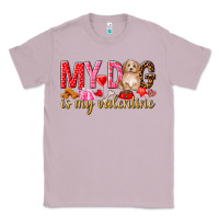 Lilac my dog is my valentine Classic Tee - NancyCooperArtShop