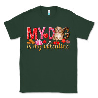 Sports Green my dog is my valentine Classic Tee - NancyCooperArtShop