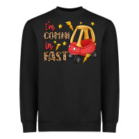 Black i'm comin in fast Heavyweight Sweatshirt - LillyAllenDesigns