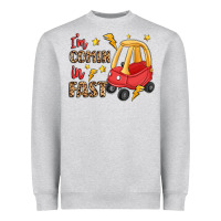 Heather Grey i'm comin in fast Heavyweight Sweatshirt - LillyAllenDesigns