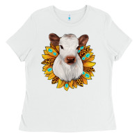 Sunflower Heifer Ladies Tee | Teevron