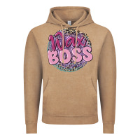 Vintage Coffee wax boss Vintage Hoodie - MaliasSmallBusiness