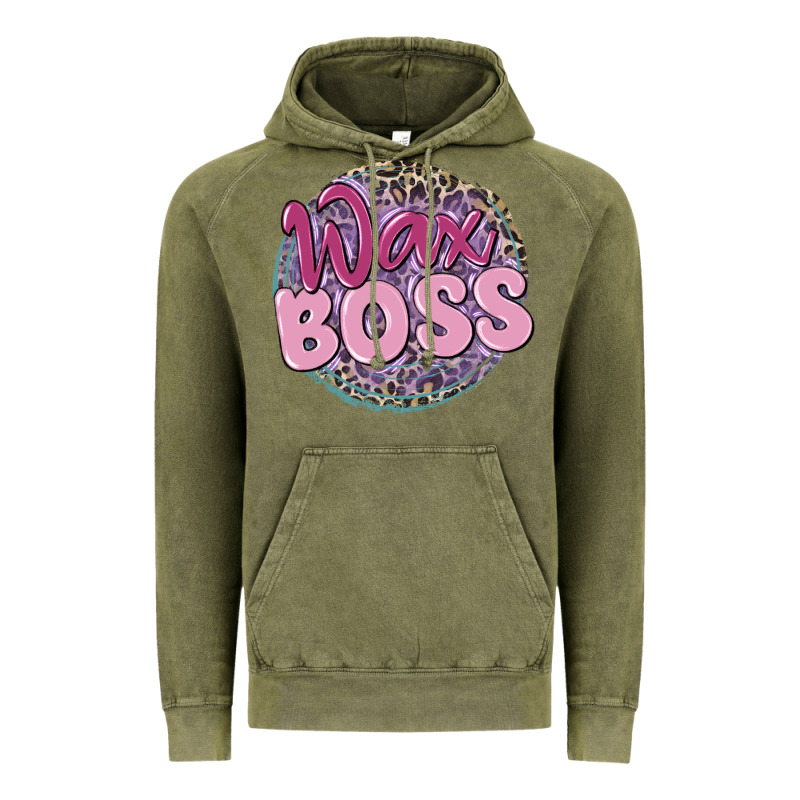 Wax Boss Vintage Hoodie by MaliasSmallBusiness | Teevron