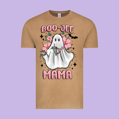 Boo Jee Mama Vintage Tee Designed By Maliassmallbusiness