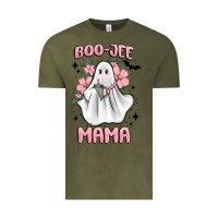 Vintage Olive boo jee mama Vintage Tee - MaliasSmallBusiness