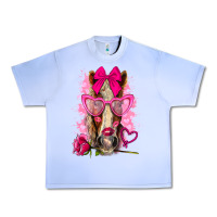 Grape Ice valentines day horse with sunglasses Urban Heavy Tee - NancyCooperArtShop