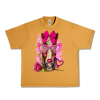 Peanut Butter valentines day horse with sunglasses Urban Heavy Tee - NancyCooperArtShop