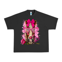 Pigment Black valentines day horse with sunglasses Urban Heavy Tee - NancyCooperArtShop