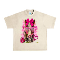 Valentines Day Horse With Sunglasses Urban Heavy Tee | Teevron