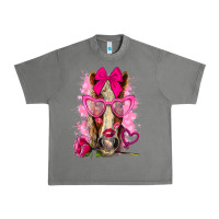 Tornado valentines day horse with sunglasses Urban Heavy Tee - NancyCooperArtShop