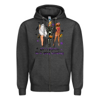 Charcoal Heather Get in ghoulies were going haunting Zipper Hoodie - NancyCooperArtShop