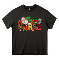 Asphalt nurse with Christmas Heavy Core Tee - AdoDesignShop