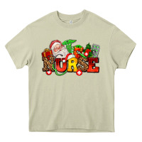 Mossy nurse with Christmas Heavy Core Tee - AdoDesignShop