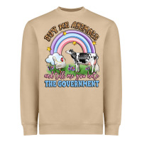 Mushroom buy me animals and tell me you hate the government Heavyweight Sweatshirt - LillyAllenDesigns