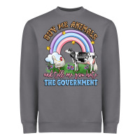 Buy Me Animals And Tell Me You Hate The Government Heavyweight Sweatshirt | Teevron