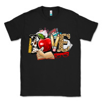 Black teacher school love Classic Tee - NancyCooperArtShop