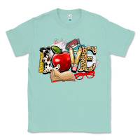Seafoam teacher school love Classic Tee - NancyCooperArtShop