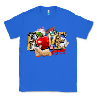 True Royal teacher school love Classic Tee - NancyCooperArtShop