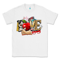 White teacher school love Classic Tee - NancyCooperArtShop
