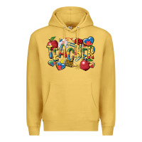 Antique Gold autism teacher Premium Hoodie - CowGirlArtShop