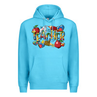 Ocean Blue autism teacher Premium Hoodie - CowGirlArtShop