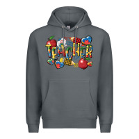 Rock autism teacher Premium Hoodie - CowGirlArtShop