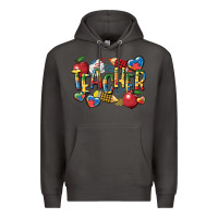 Smoke autism teacher Premium Hoodie - CowGirlArtShop