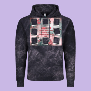 Family Photo Collage Vintage Hoodie Designed By Maliassmallbusiness