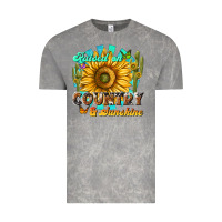 Cloud Rock raised on country  sunshine Vintage Tee - NancyCooperArtShop