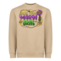 Mushroom small town mardi gras Heavyweight Sweatshirt - LillyAllenDesigns