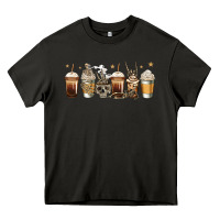 Asphalt skeleton coffee cups Heavy Core Tee - Jasminsmagicworld