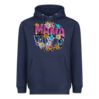 Navy Mama vibes Mother's Day Heavyweight Hoodie - CowGirlArtShop