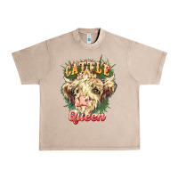 French Oak cattle queen Urban Heavy Tee - NancyCooperArtShop